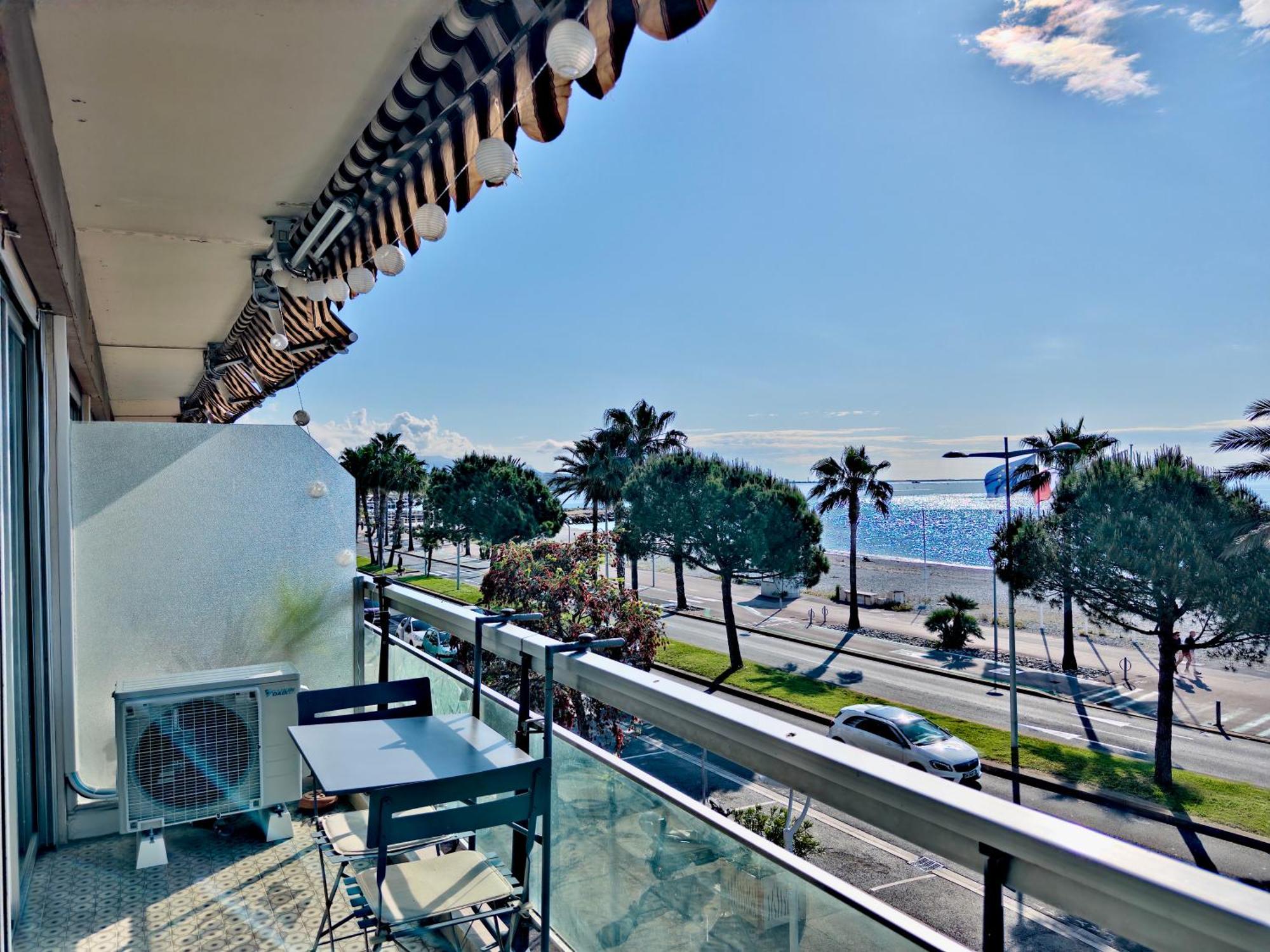 Panoramic Sea View Studio 24H Checkin Cagnes-sur-Mer Dış mekan fotoğraf